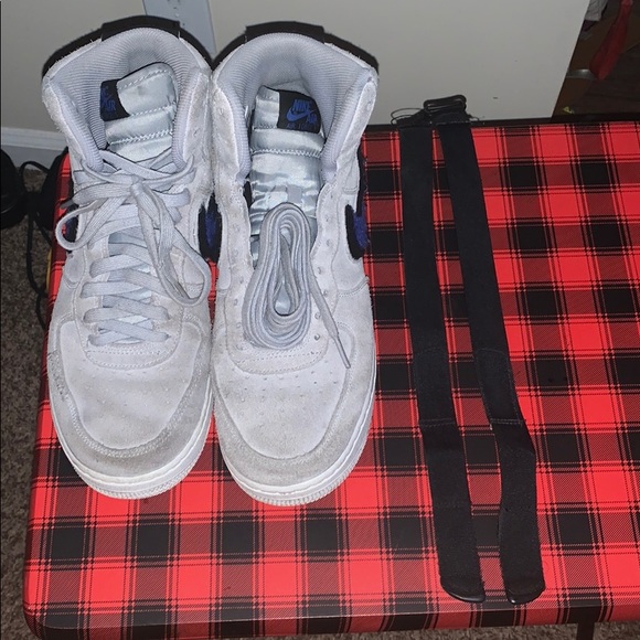 Nike Air Force 1 High '07 LV8 'Chenille Swoosh' - Picture 6 of 8